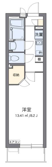 クレイノビッグアローの間取り画像