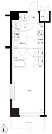 ルーブル川崎中丸子参番館の間取り画像