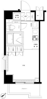 ルーブル横濱反町の間取り画像