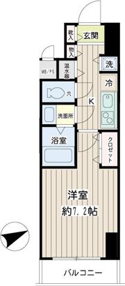 アイボリーコートの間取り画像