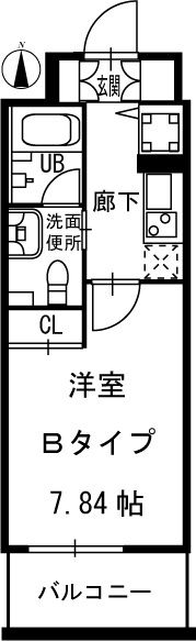 ウィズ丸子通の間取り画像