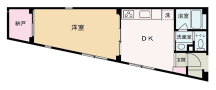 Impleos池袋椎名町の間取り画像