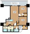 プラウドタワー平井の間取り画像