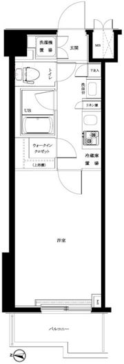 ルーブル板橋区役所前の間取り画像