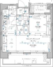 ディアレイシャス鶯谷の間取り画像
