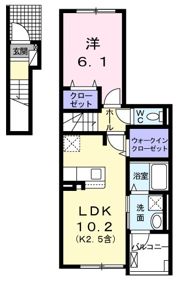 ユーフォリアの間取り画像