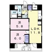 モン エール 西日暮里の間取り画像