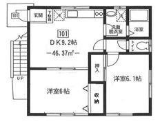 モンターニュ109の間取り画像