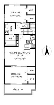 シェリーメゾンの間取り画像