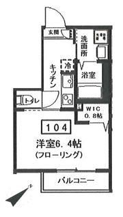 サンヒルズ旗の台の間取り画像