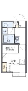 レオパレスボレロの間取り画像