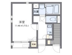 クレイノのぞみ西ヶ原の間取り画像