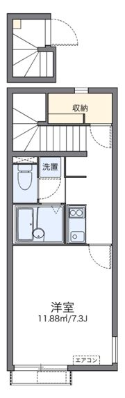 レオネクストベルメゾンの間取り画像