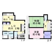 西田コーポの間取り画像