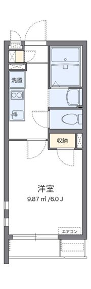 クレイノKサンライトVの間取り画像