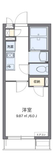 クレイノKサンライトVの間取り画像