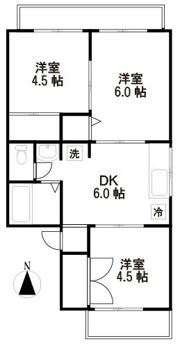サンハイム西新井の間取り画像