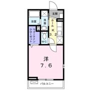 エクレール朝日の間取り画像