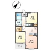エスポワール ESPOIRの間取り画像