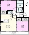 メゾンドソレイユDの間取り画像