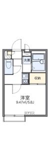 レオパレスヤングヴィラ坂上の間取り画像