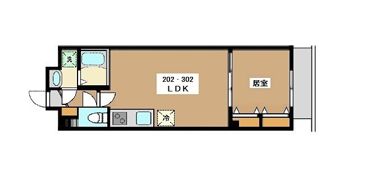 ミリアビタ船橋の間取り画像