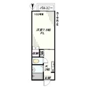 カーサR・Eの間取り画像