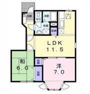ヴィラ・イーストの間取り画像