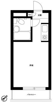 レジダンスイン目黒の間取り画像