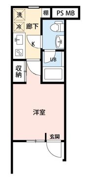 リーフコートの間取り画像