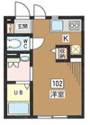 ベルーガ下北沢の間取り画像