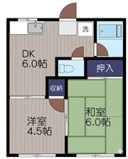 ケヤキハイツの間取り画像