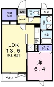 サン クレアの間取り画像