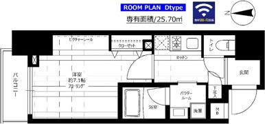ステージグランデ八王子IIの間取り画像