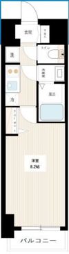 MAXIV西大島の間取り画像