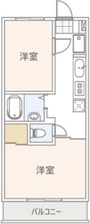 パールビルの間取り画像