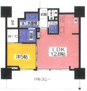 セントラルレジデンス調布ステーションコートの間取り画像