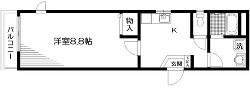 メゾン橘の間取り画像