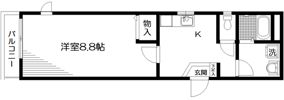 メゾン橘の間取り画像
