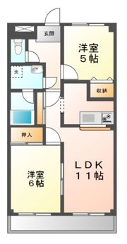 エクセレンス戸田公園の間取り画像