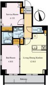 LUANA仲町台の間取り画像