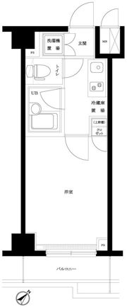 ルーブル溝の口参番館の間取り画像