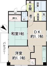 エムズガーデンの間取り画像