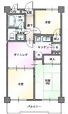 リバーフロントヤシマの間取り画像