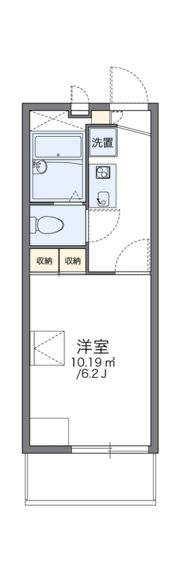 レオパレスELANIIの間取り画像