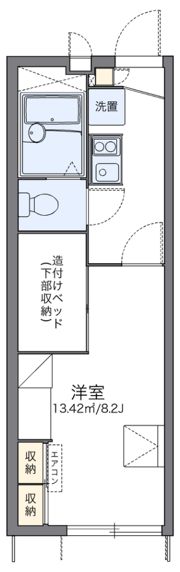 レオパレスエクレール IIの間取り画像