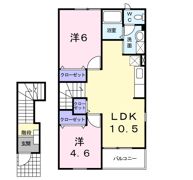 カトレアの間取り画像