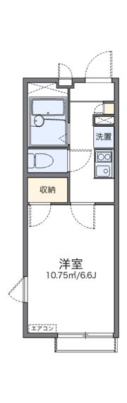 レオパレスサンシャイン貫井北の間取り画像