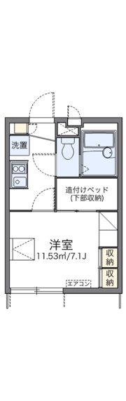 レオパレス櫻の夢の間取り画像