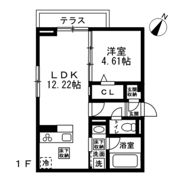 （仮）国立市谷保4丁目PJ 新築共同住宅A棟の間取り画像